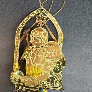 Precious Moments nativity ornament